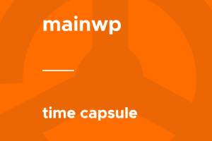 MainWP – Time Capsule 4.0.4 插件下载