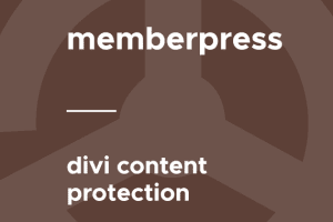 MemberPress – Divi Content Protection 1.0.9