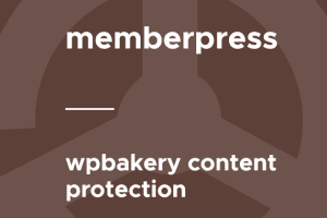 MemberPress – WPBakery Content Protection 1.0.2 拓展插件下载