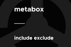 Meta Box – Include Exclude 1.1.1 插件下载