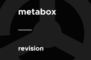 Meta Box – Revision 1.3.3