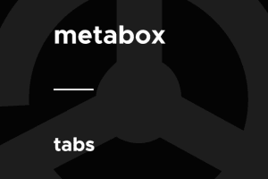 Meta Box – Tabs 1.1.9