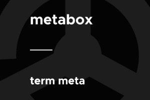 Meta Box – Term Meta 1.2.10