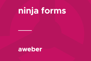 Ninja Forms – AWeber 3.1.1