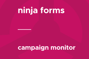 Ninja Forms – Campaign Monitor 3.0.5