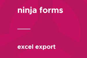 Ninja Forms – Excel Export 3.3.2