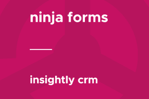 Ninja Forms – Insightly CRM 3.2.1