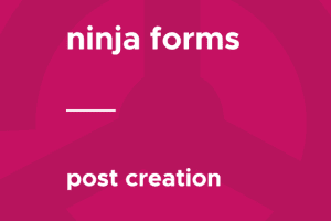 Ninja Forms – Post Creation 3.0.10