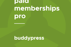 Paid Memberships Pro – BuddyPress 1.2.6
