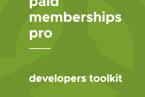 Paid Memberships Pro – Developer’s Toolkit 0.6.1