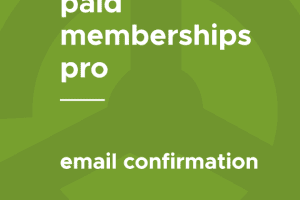 Paid Memberships Pro – Email Confirmation 0.6