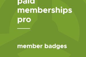 Paid Memberships Pro – Member Badges 1.0