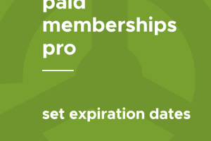 Paid Memberships Pro – Set Expiration Dates 0.6.1