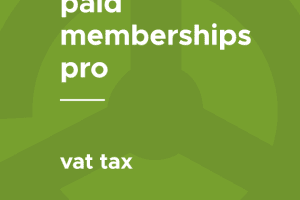 Paid Memberships Pro – VAT Tax 0.7.1