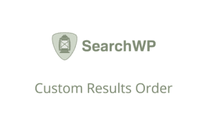 SearchWP Custom Results Order 1.3.6