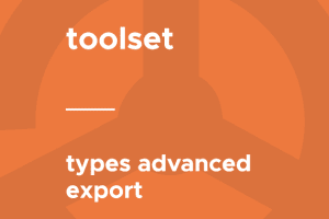Toolset – Advanced Export 1.0