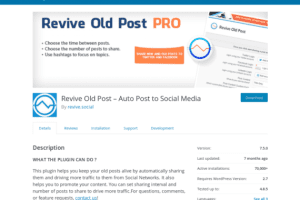 ThemeIsle Revive Old Post Pro Add-On 1.9.1