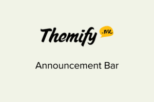 Themify Announcement Bar 2.1.3 网站公告栏插件下载