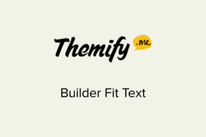 Themify Builder FitText 2.0.3