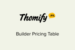 Themify Builder Pricing Table 2.0.1