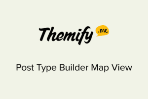 Themify Post Type Builder Map View 1.2.7