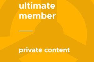 Ultimate Member – Private Content 2.0.6