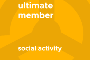 Ultimate Member – Social Activity 2.2.6