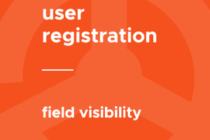 User Registration Field Visibility 1.1.4