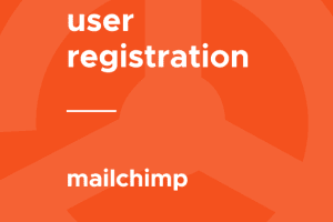 User Registration MailChimp 1.3.0