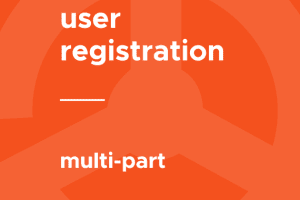 User Registration Multi-Part 1.0.5