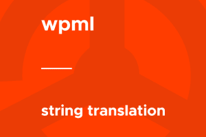 WPML – String Translation 3.2.2