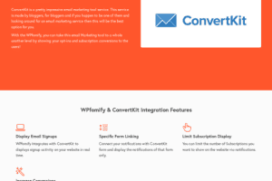 WPFomify ConvertKit Add-On 1.0.1
