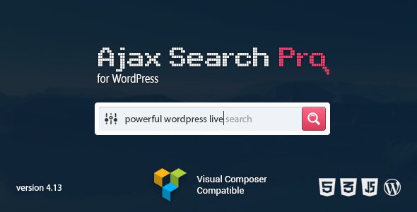 Ajax Search Pro 4.23.3 Ajax站内搜索WrodPress插件下载