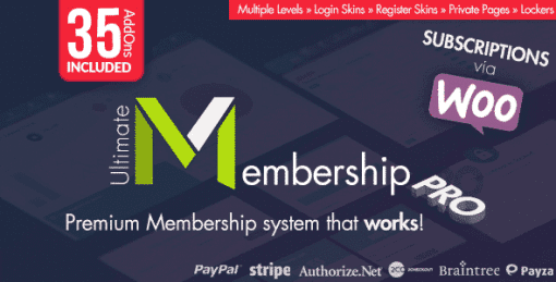 Ultimate Membership Pro 10.11 会员管理插件下载