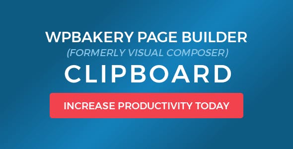 WPBakery Page Builder (Visual Composer) Clipboard v5.0.4 插件下载