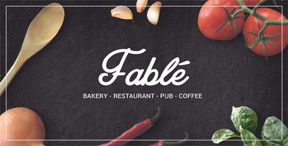 Fable v1.3.4 – 食品、面包咖啡店酒吧WordPress主题下载