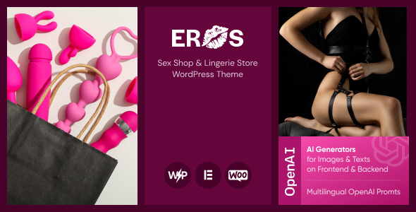 Eros v1.0 – 性用品情趣玩具商店和内衣店 WordPress 主题下载