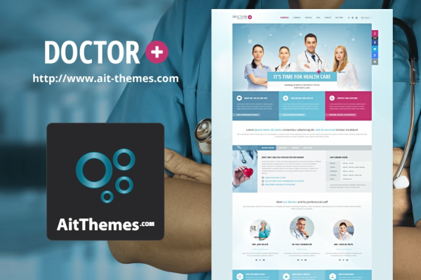 Ait Doctor+ v2.0.6 医疗牙医WordPress主题下载