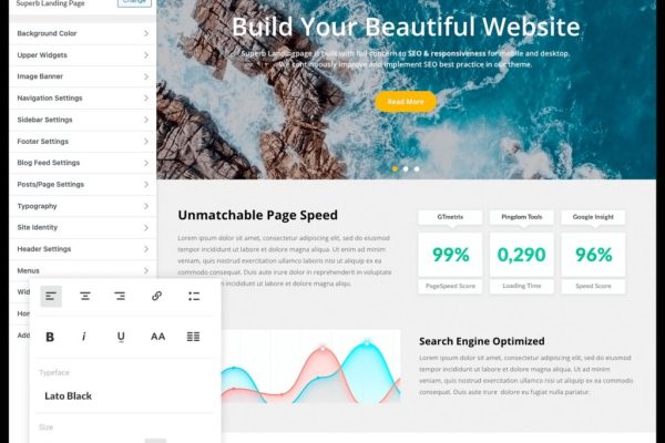 Superb Landingpage v111.5 多用途 WordPress 主题下载