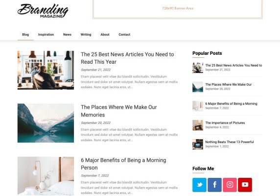 Feather Magazine v131.5 杂志博客WordPress 主题