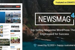 Newsmag v5.2 – 新闻杂志WordPress主题下载
