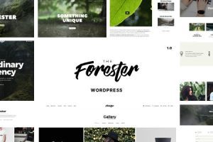 The Forester v.1.4.9 – Elementor Portfolio 主题下载