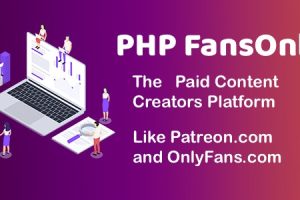 PHP FansOnly Patrons v2.5 – 付费内容创作者平台源码下载