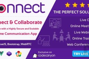 Connect v.2.1.0 – 现场课堂、会议、网络研讨会、在线培训和网络会议源码下载