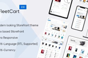 FleetCart v4.5.2 – Laravel电子商务系统PHP源码下载