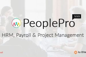 PeoplePro – HRM, Payroll & Project Management v1.5.1 人力资源管理、薪资管理和项目管理PHP源码下载