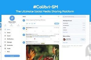 ColibriSM v.1.4.1 PHP源码免费下载– 终极 PHP 现代社交媒体分享平台