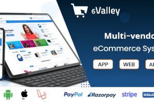 6valley v.9.0 完整的电子商务移动应用程序、Web、卖家和管理面板