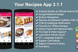 Your Recipes App v5.4.0 食谱应用程序APP源码下载