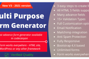 Multi-Purpose Form Generator & docusign (All types of forms) with SaaS v4.8 多用途表格生成器源码下载